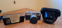 Vintage Minolta Hi-Matic 9 Easy Flash Film Camera