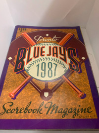 Toronto Blue Jays 1987 Scrapbook Magazine