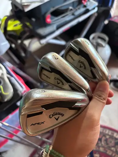 Men’s Callaway Apex irons: 4 iron through A wedge, View more