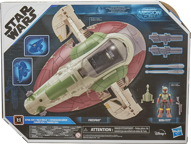 Star Wars Mission Fleet Starship Skirmish Fire Spray & Boba Fett in Toys & Games in Trenton - Image 2