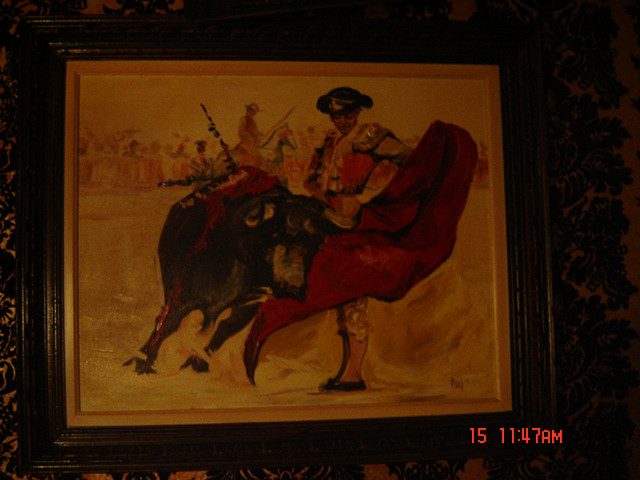 Toile (peinture) Corrida 31" x 37" dans Décoration intérieure et accessoires  à Granby - Image 2