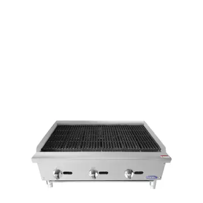 Atosa 36" Heavy-Duty Natural Gas/Propane Countertop Charbroiler, View more