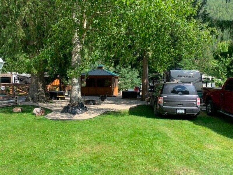 Full Service RV Lot For Sale on Shuswap River! Land for Sale Vernon