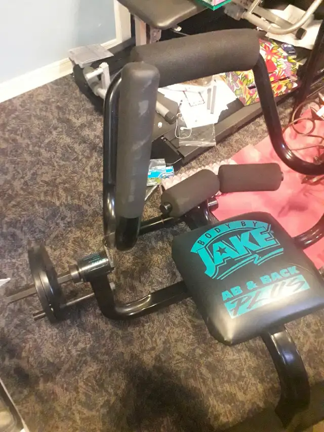 Body by Jake ab and back plus excercise workout machine  in Exercise Equipment in Mississauga / Peel Region - Image 5