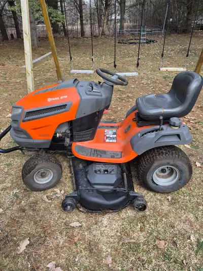 26 HP 54" Husqvarna lawn tractor, View more