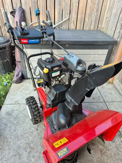 Toro snow blower 24" , View more
