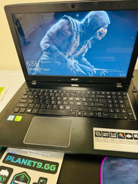 Acer E5 laptop 940 MX nvidia i5 7th Generation 