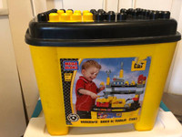 Mega Bloks Workbench container $15 with few random pieces, used