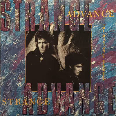 Strange Advance -- The Distance Between ** DISQUE VINYLE // VINYL RECORD (VERY RARE first original p...