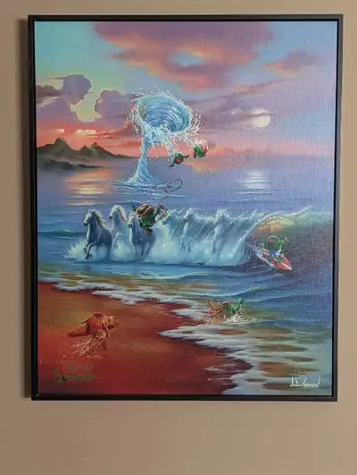Michael Goddard painting, View more