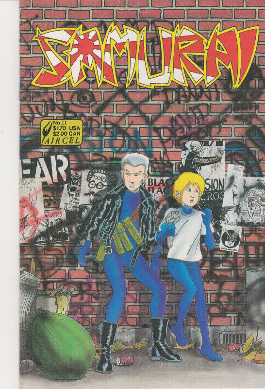 Aircel Comics - Samurai (vol.1 - 1986-87) - issues #9,10,11,12. in Comics & Graphic Novels in Oshawa / Durham Region - Image 3