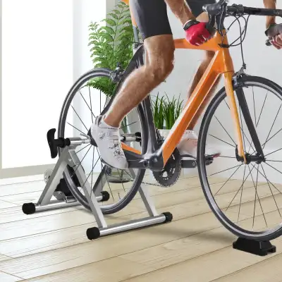 Soozier Bike Trainer Magnetic Bicycle Stand Indoor Exerciser, View more