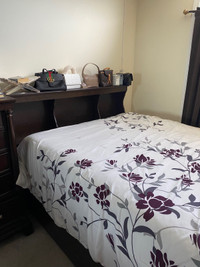 Full queen size bedroom set for sale (moving sale!!) 