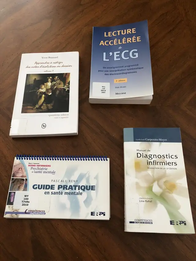 Livres Soins infirmiers in Textbooks in Longueuil / South Shore - Image 2