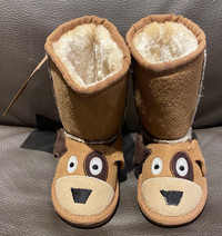 Lazy One Slippers Shoes Dogs (XS) 6-7 Toddler Size NEW