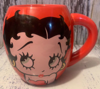 2010 Betty Boop Barrel Shape Ceramic Coffee Mug