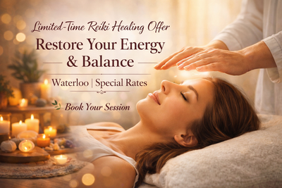 “Feeling Stressed or Burned Out? Reiki Healing Session ,Waterloo, View more
