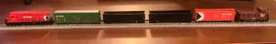 N Scale - CP Rail Locomotive + Rolling Stock, View more