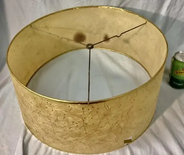 VINTAGE MCM FIBERGLASS TR-LIGHT LAMP SHADE in Indoor Lighting & Fans in Mississauga / Peel Region - Image 5