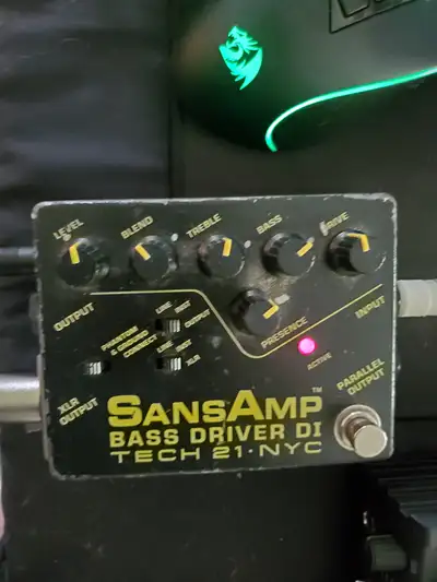 Tech 21 sansamp bass driver DI, View more