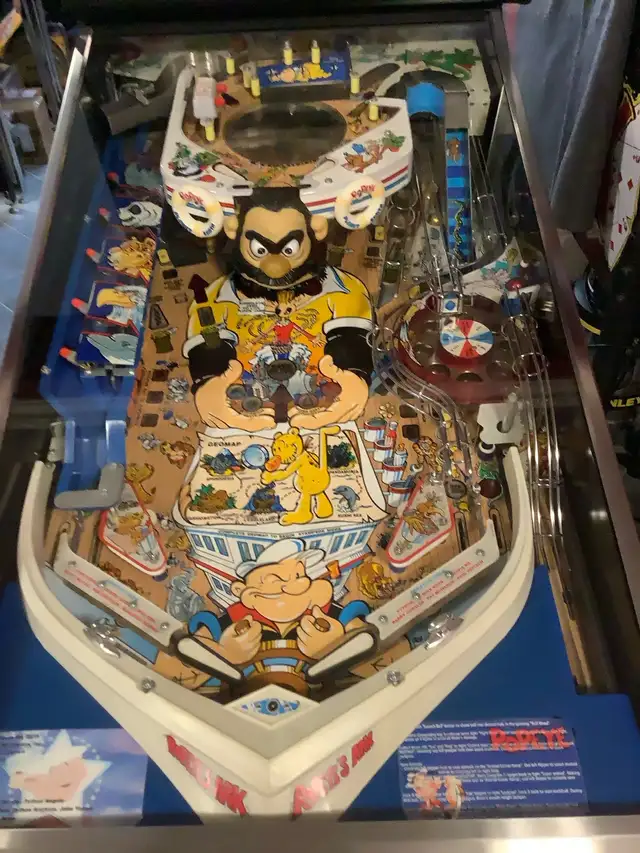 1994 Restored Popeye Pinball in Hobbies & Crafts in Barrie - Image 3