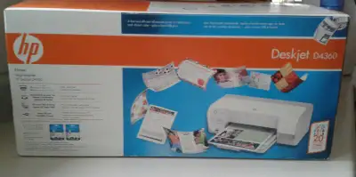 HP Deskjet Printer D4360, View more