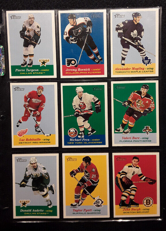 HOCKEY CARDS - 01/02  TOPPS HERITAGE in Arts & Collectibles in Markham / York Region - Image 4