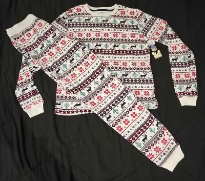 NEW! Kids Winter Holiday Pajamas - Size 14-16, View more