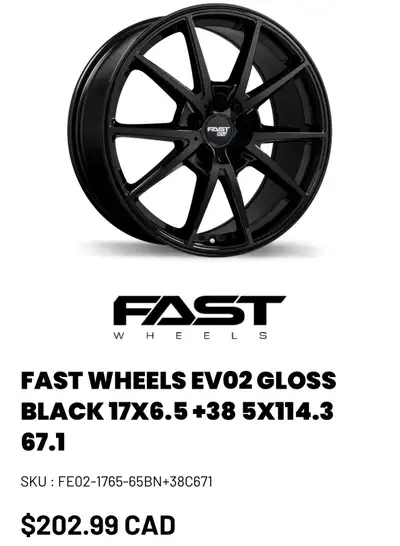 4 rims that were on a 2014 Chevrolet Cruze. Details in first photo.