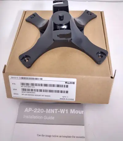 Aruba AP-220 Access Point Mounting,  JW046A, P/N AP-220-MNT-W1, View more