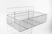 Store Fixtures - Large Gridwall Baskets