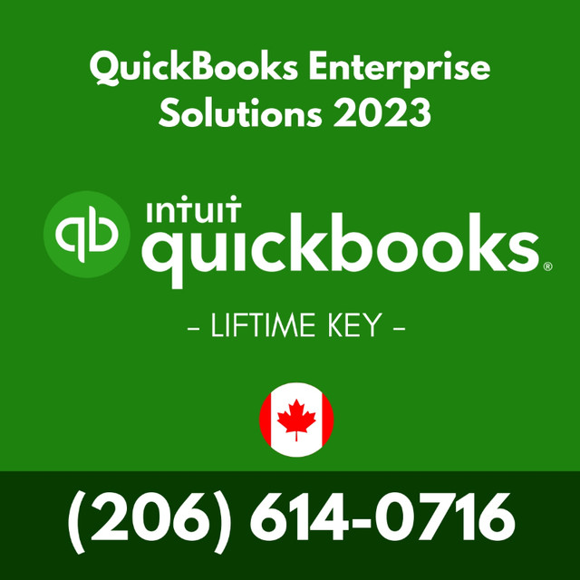 QuickBooks Enterprise Solutions 2023 (CA) in Software in Mississauga / Peel Region