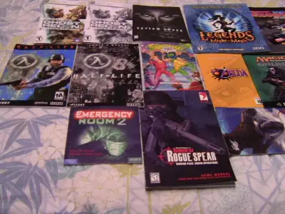 Old Video Game Manuals - 10 pics, View more