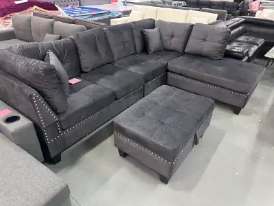comfy velvet sectional sofa sectional couch , View more