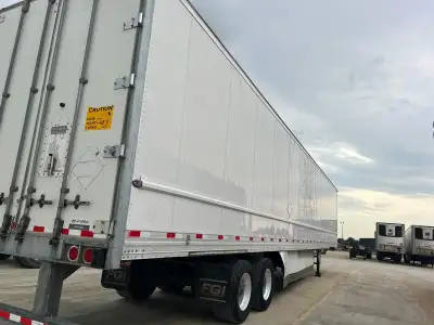 2017 Hyundai Dry van Trailer 53' Feet Tandem Axle Swing Doors Air Ride New Tires Aerodynamic Trailer...