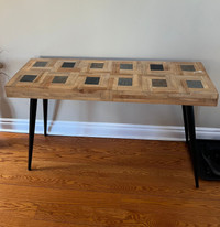 Wooden Checkered Table