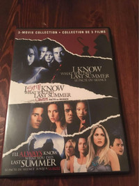 I Know What You Did Last Summer Trilogy Horror DVD