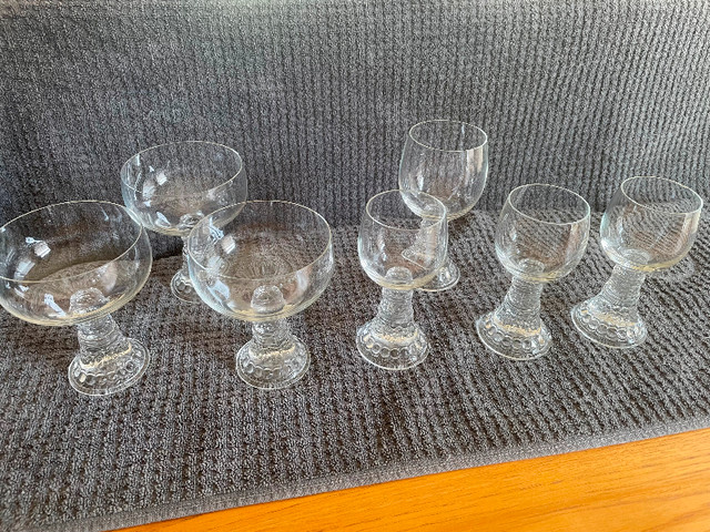 Vintage Rosenthal/Thomas Bacchus Crystal Glasses in Kitchen & Dining Wares in Thunder Bay