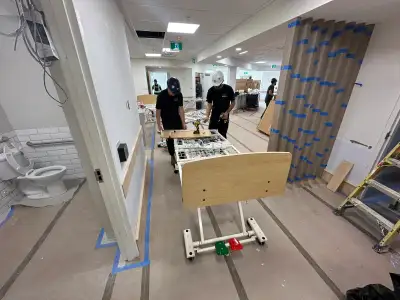 Looking for 5-6 people to help load and assemble hospital beds. Must be able to lift 50lbs. And have...