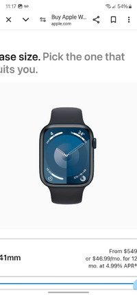 Apple Series 9 Watch with GPS 