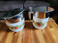 VINTAGE sugar & creamer set (by GEMCO) - selling together