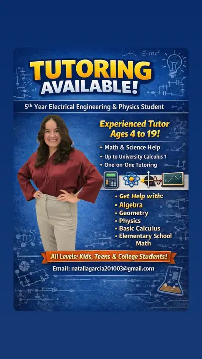 Math and Science Tutor, View more