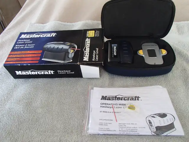 Mastercraft Hawkeye Laser Level in Hand Tools in Sarnia - Image 2