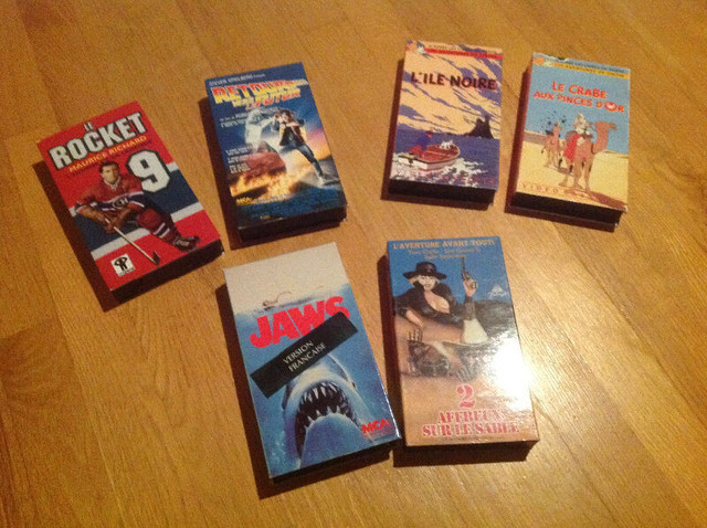 Cassettes VHS dans Autre  à Trois-Rivières