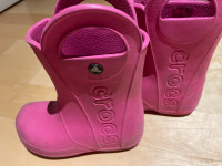 Bottes de pluie Crocs fille taille 12