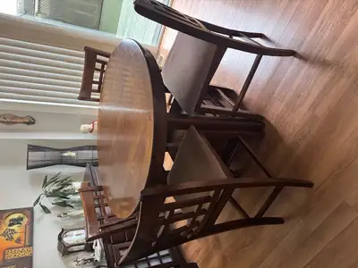 dining table and 4 chairs, View more