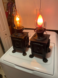 Claw feet lamps 