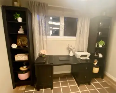 Bookshelves With Matching Desk, View more