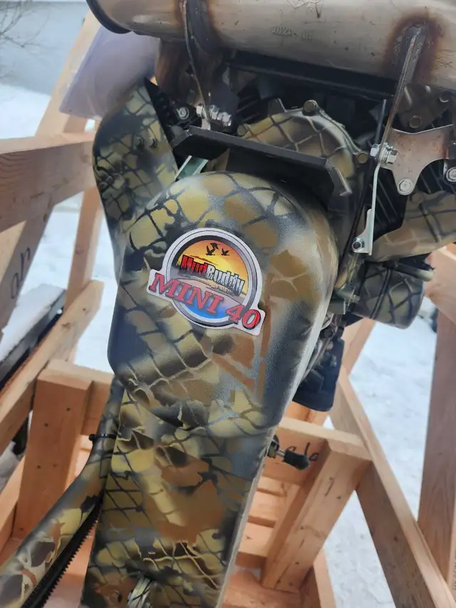Mud Buddy 40hp efi Mini Ripper brand new mud motor in Other in Kawartha Lakes - Image 3
