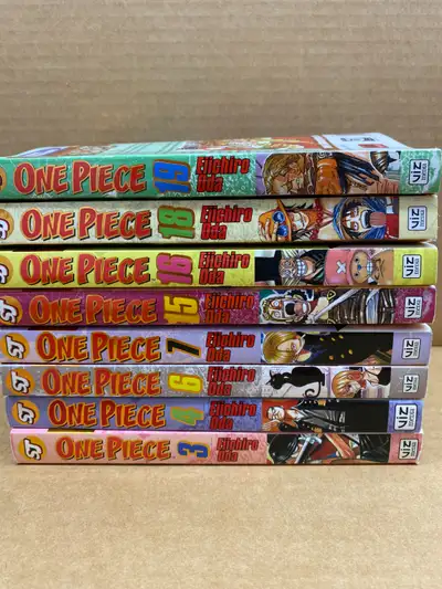 Manga books - One Piece - 8 issues between 3-19, View more